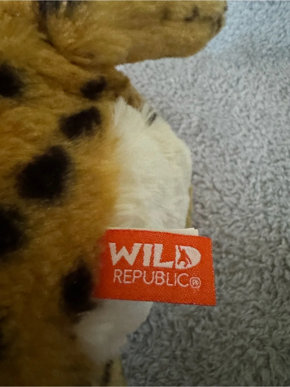 Wild Republic Leopard Cheetah Plush 10” Stuffed Animal Realistic Soft Toy